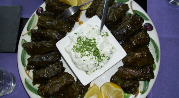 Gefüllte Weinblätter